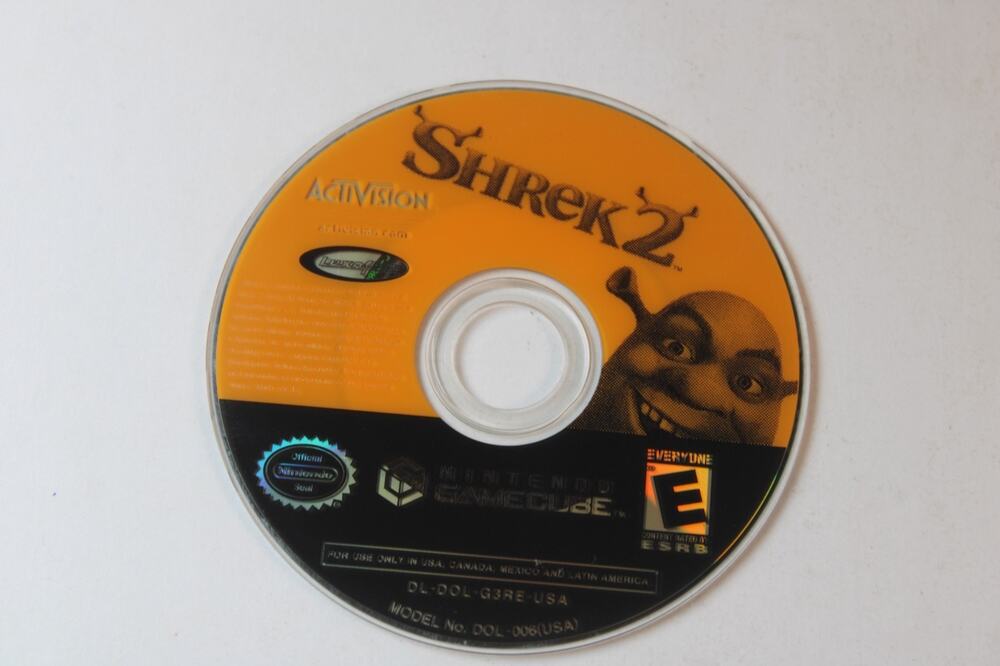 Shrek 2 (Nintendo GameCube) Game Disc Only, Tested/Works, Authentic